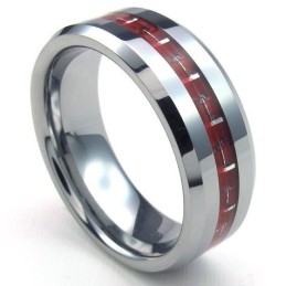 Anello In Titanio Di Qualità, Con Colori Bellissimi E Dal Design Abile