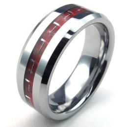 Anello In Titanio Di Qualità, Con Colori Bellissimi E Dal Design Abile
