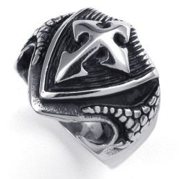 Anello In Titanio Di Qualità Stabile, Colori Delicati E Finemente Lavorati