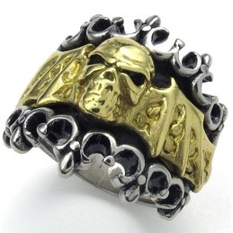 Anello In Titanio Di Alta Qualità, Brillantezza Del Colore E Durevolezza Nell'Uso.