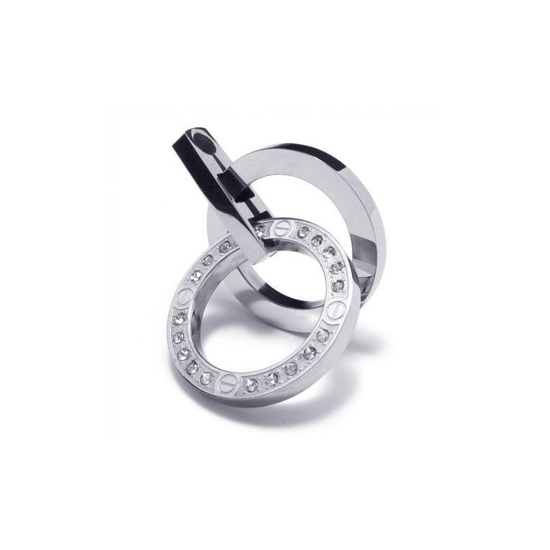 Collana Con Ciondolo In Titanio Puro E Argento Da Uomo (Nuovo) Collana Con Ciondolo In Titanio Puro E Argento Da Uomo (Nuovo)