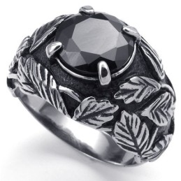 Anello In Titanio Di Qualità Superiore Con Forma Elegante E Colori Delicati