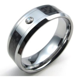Elegante Forma, Colore, Brillantezza Per Una Lunga Storia: Anello In Titanio