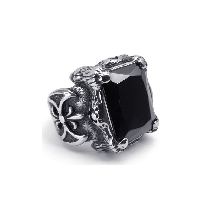 Anello In Titanio Con Design Accattivante, Brillantezza Dei Colori E Qualità Stabile. Anello In Titanio Con Design Accattivante, Brillantezza Dei Colori E Qualità Stabile.