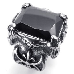 Anello In Titanio Con Design Accattivante, Brillantezza Dei Colori E Qualità Stabile.