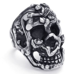 Anello In Titanio Di Qualità Stabile, Brillantezza Del Colore E Manifattura Artigianale