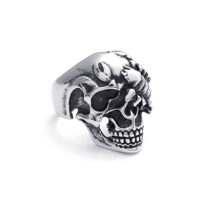 Anello In Titanio Di Qualità Stabile, Brillantezza Dei Colori E Design Professionale Anello In Titanio Di Qualità Stabile, Brillantezza Dei Colori E Design Professionale