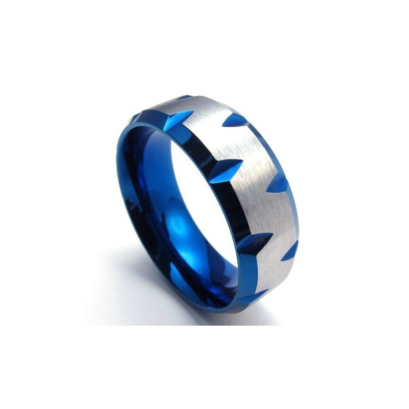 Anello In Titanio Di Eccellente Qualità, Finemente Lavorato E Con Splendidi Colori. Anello In Titanio Di Eccellente Qualità, Finemente Lavorato E Con Splendidi Colori.