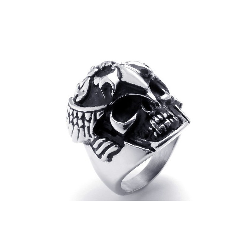 Anello In Titanio Di Alta Qualità Con Colori Delicati E Design Moderno