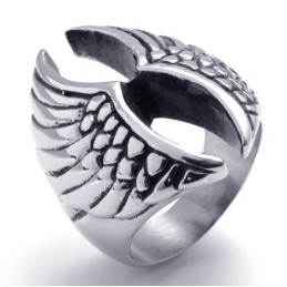 Anello In Titanio Di Qualità Eccellente, Brillantezza Dei Colori E Design Professionale