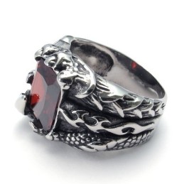 Anello In Titanio Di Qualità Eccellente, Dal Design Lussuoso E Dai Colori Bellissimi.