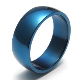 Design Abile, Colori Bellissimi, Anello In Titanio Di Ottima Qualità