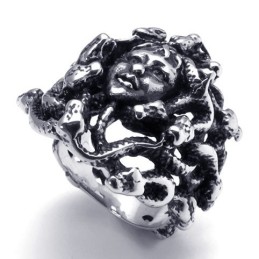 Anello In Titanio Di Alta Qualità Con Colori Delicati E Tecnologia All'Avanguardia