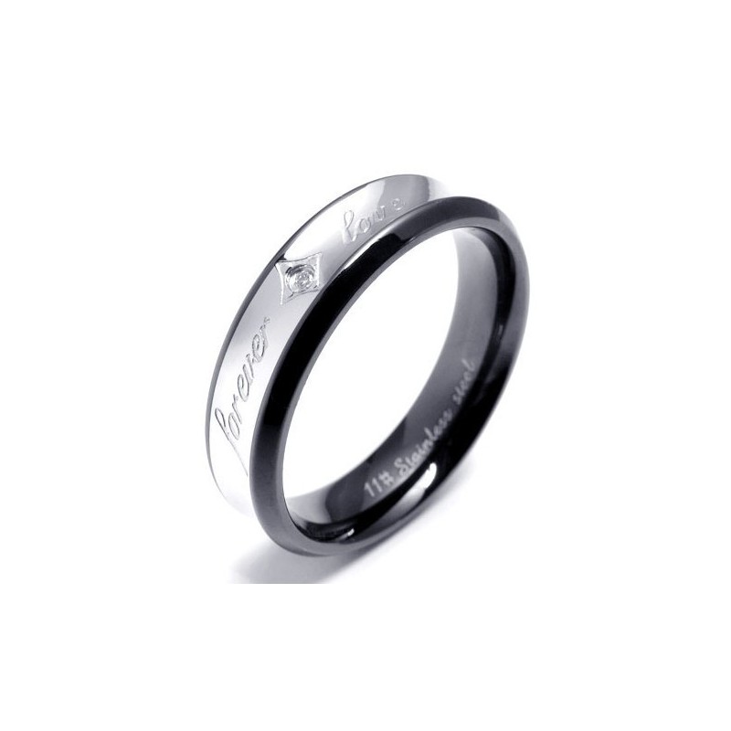 Anello In Titanio Con Forma Elegante, Brillantezza Del Colore E Durevolezza Nell'Uso. Anello In Titanio Con Forma Elegante, Brillantezza Del Colore E Durevolezza Nell'Uso.