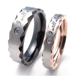Bellissimo Design, Brillantezza Dei Colori, Affidabile Reputazione, Anello In Titanio
