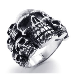 Anello In Titanio Di Qualità Eccellente, Brillantezza Dei Colori E Design Moderno