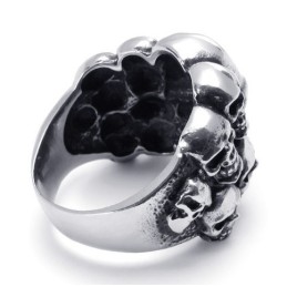Anello In Titanio Di Qualità Eccellente, Brillantezza Dei Colori E Design Moderno
