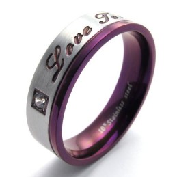 Bellissimo Design, Bellissimi Colori, Anello In Titanio Di Qualità Superiore