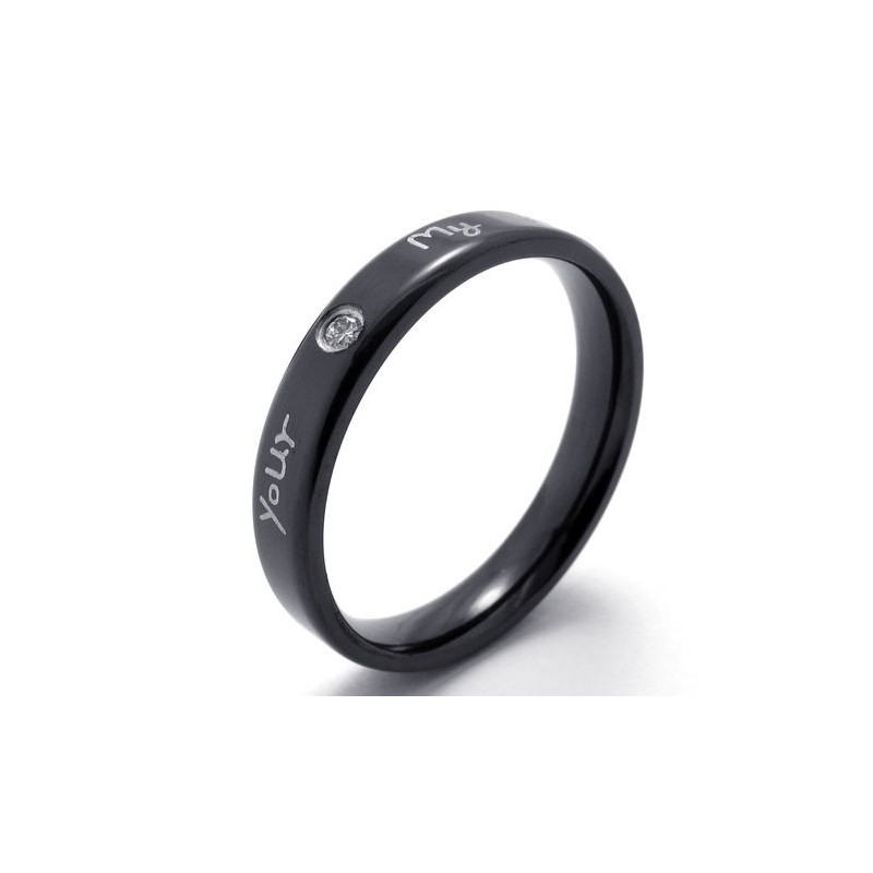 Anello In Titanio Di Qualità Superiore Con Colori Delicati E Design Abile Anello In Titanio Di Qualità Superiore Con Colori Delicati E Design Abile