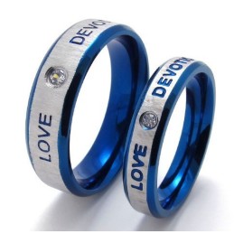 Forma Elegante, Bellissimi Colori, Anello In Titanio Di Qualità Superiore
