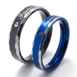 Tecnologia Sofisticata, Splendidi Colori, Anello In Titanio Di Alta Qualità