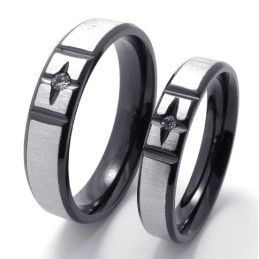 Design Abile, Brillantezza Dei Colori, Anello In Titanio Durevole Nell'Uso