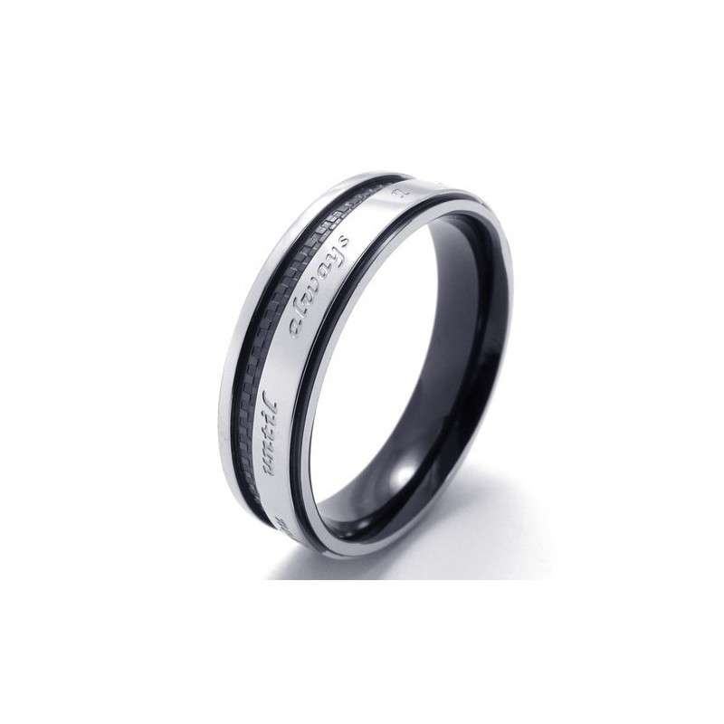 Anello In Titanio Di Qualità Superiore Con Colori Delicati E Design Abile Anello In Titanio Di Qualità Superiore Con Colori Delicati E Design Abile