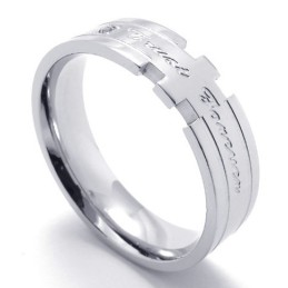 Elegante Forma, Colore Brillante, Anello In Titanio Venduto Bene In Tutto Il Mondo