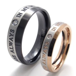 Bellissimo Design, Bellissimi Colori, Anello In Titanio Di Ottima Qualità