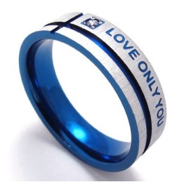 Bellissimo Design, Bellissimi Colori, Anello In Titanio Di Qualità Stabile
