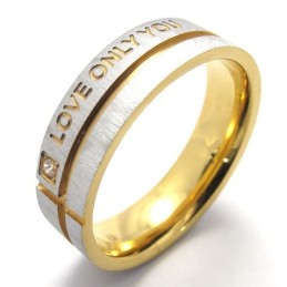 Forma Elegante, Bellissimi Colori, Anello In Titanio Di Qualità Stabile