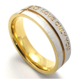 Forma Elegante, Bellissimi Colori, Anello In Titanio Di Qualità Stabile