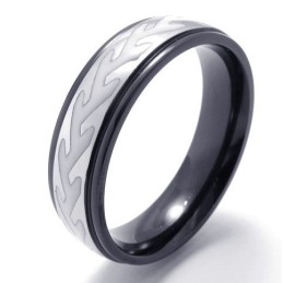 Design Abile, Colori Delicati, Il Re Dell'Anello In Titanio Di Qualità