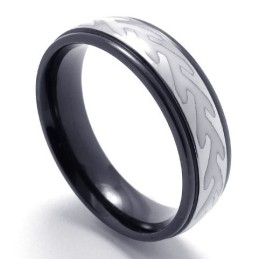 Design Abile, Colori Delicati, Il Re Dell'Anello In Titanio Di Qualità