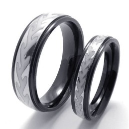 Design Abile, Colori Delicati, Il Re Dell'Anello In Titanio Di Qualità