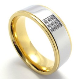 Abile Manifattura, Bellissimi Colori, Anello In Titanio Di Eccellente Qualità