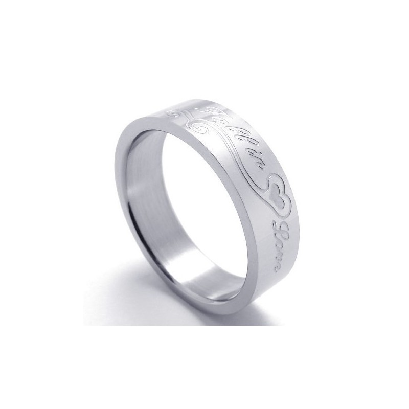 Anello In Titanio Con Forma Elegante, Brillantezza Del Colore, Qualità E Quantità Garantite. Anello In Titanio Con Forma Elegante, Brillantezza Del Colore, Qualità E Quantità Garantite.
