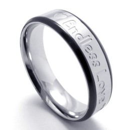 Anello In Titanio Con Forma Elegante, Brillantezza Del Colore E Reputazione Affidabile