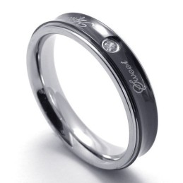 Anello In Titanio Di Alta Qualità Con Brillantezza Dei Colori E Design Abile