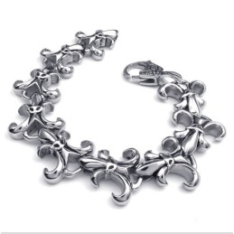 Bracciale In Titanio Di Qualità Superiore Con Brillantezza Dei Colori E Design Splendido