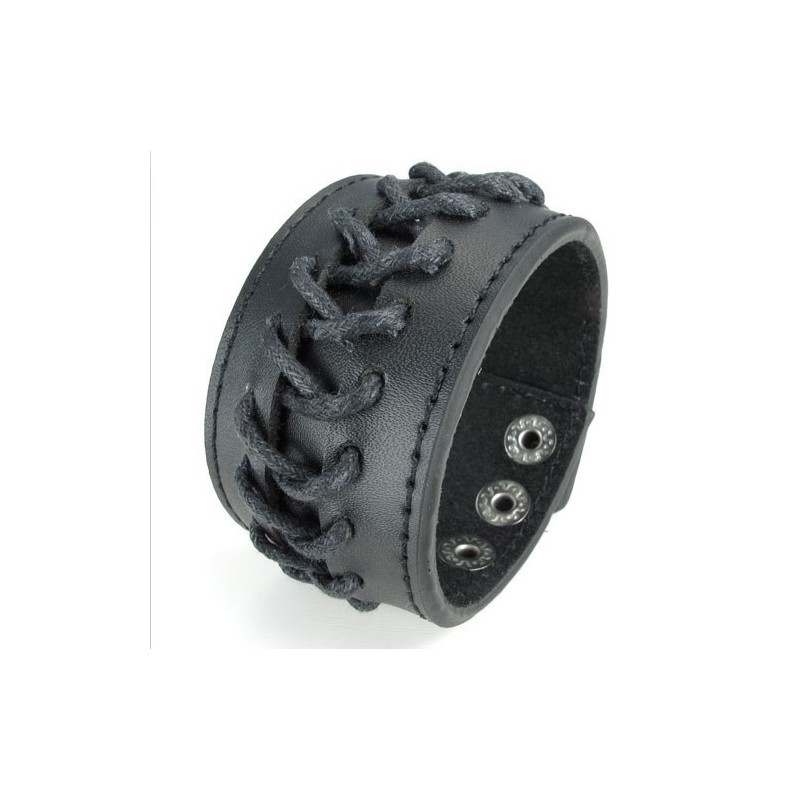 Manifattura Abile, Colori Delicati, Qualità Affidabile, Bracciale In Pelle Di Titanio