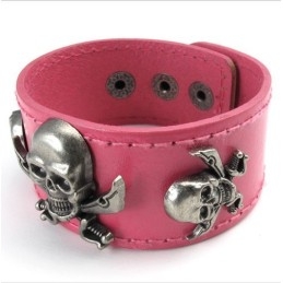 Design Accattivante, Bellissimi Colori, Bracciale In Pelle Di Titanio Di Eccellente Qualità