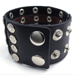 Bracciale In Pelle Di Titanio Di Qualità Affidabile, Colori Delicati E Finemente Lavorati