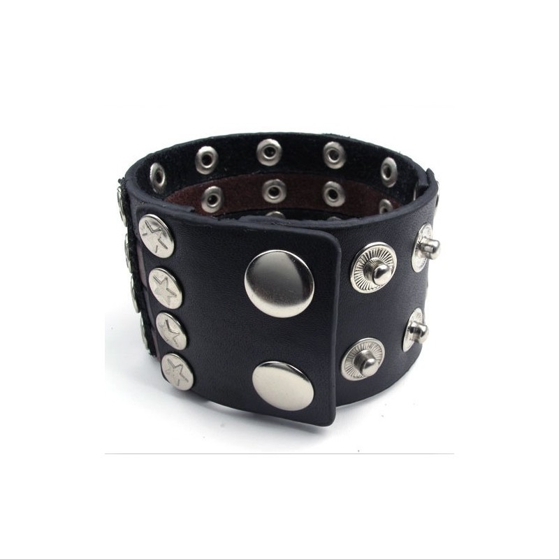 Bracciale In Pelle Di Titanio Di Qualità Affidabile, Colori Delicati E Finemente Lavorati Bracciale In Pelle Di Titanio Di Qualità Affidabile, Colori Delicati E Finemente Lavorati