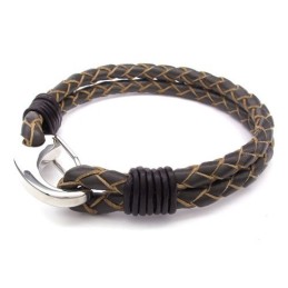 Bracciale In Pelle Di Titanio Di Qualità Eccellente, Colori Delicati E Design Abile