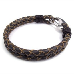 Bracciale In Pelle Di Titanio Di Qualità Eccellente, Colori Delicati E Design Abile