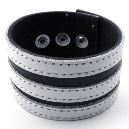 Manifattura Abile, Colori Delicati, Qualità Affidabile, Bracciale In Pelle Di Titanio
