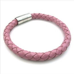 Bracciale In Pelle Di Titanio Di Qualità Eccellente, Colori Delicati E Design Abile