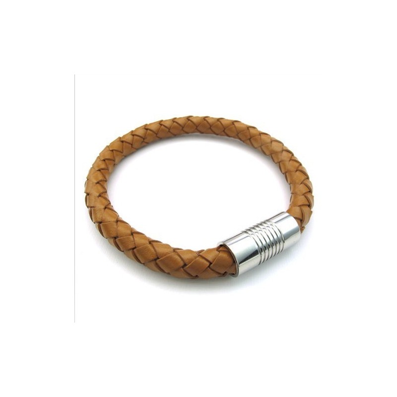 Bracciale In Pelle Di Titanio Di Qualità Eccellente, Colori Delicati E Design Abile Bracciale In Pelle Di Titanio Di Qualità Eccellente, Colori Delicati E Design Abile