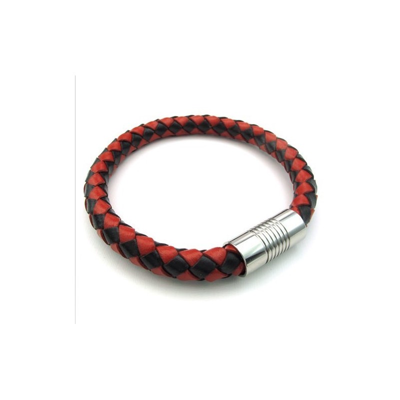 Bracciale In Pelle Di Titanio Di Qualità Eccellente, Colori Delicati E Design Abile Bracciale In Pelle Di Titanio Di Qualità Eccellente, Colori Delicati E Design Abile